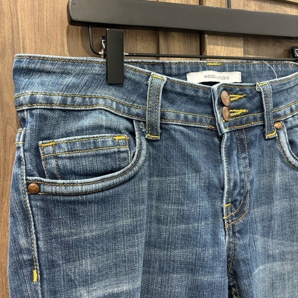 Vigoss The New York Boot Jeans Blue Fade Wash size 7/8 (29) - Picture 3 of 14